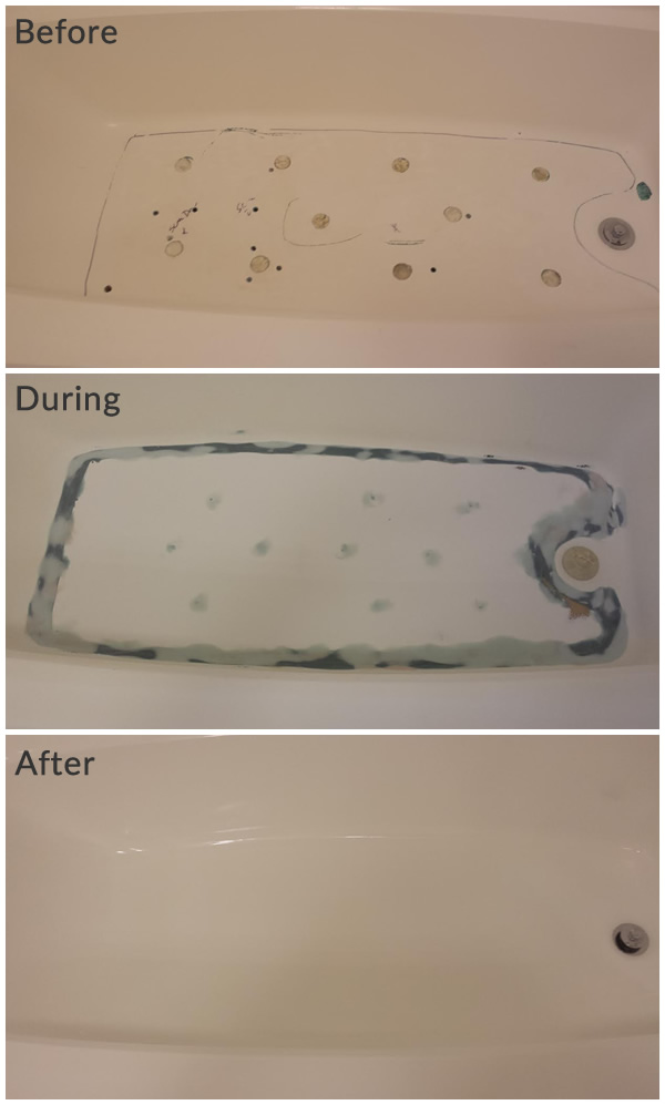 chipped bathtub repair